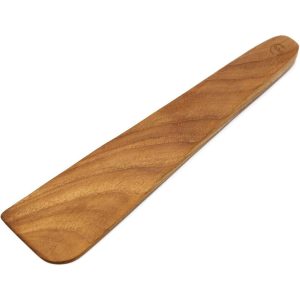 10″ Flat Wooden Spatula for Cast Iron