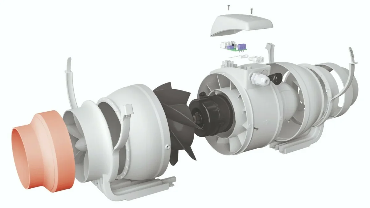 XPRO Inline Timer Fan 4" 5" 6" 100/125/150/160mm - Image 5
