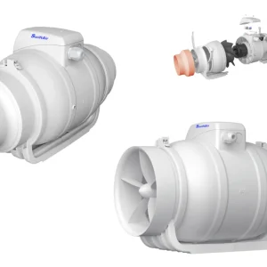 XPRO Inline Timer Fan 4" 5" 6" 100/125/150/160mm