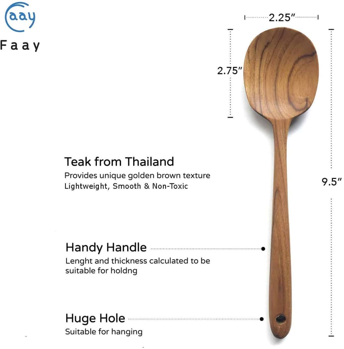 2 Large Serving Spoons - Image 3