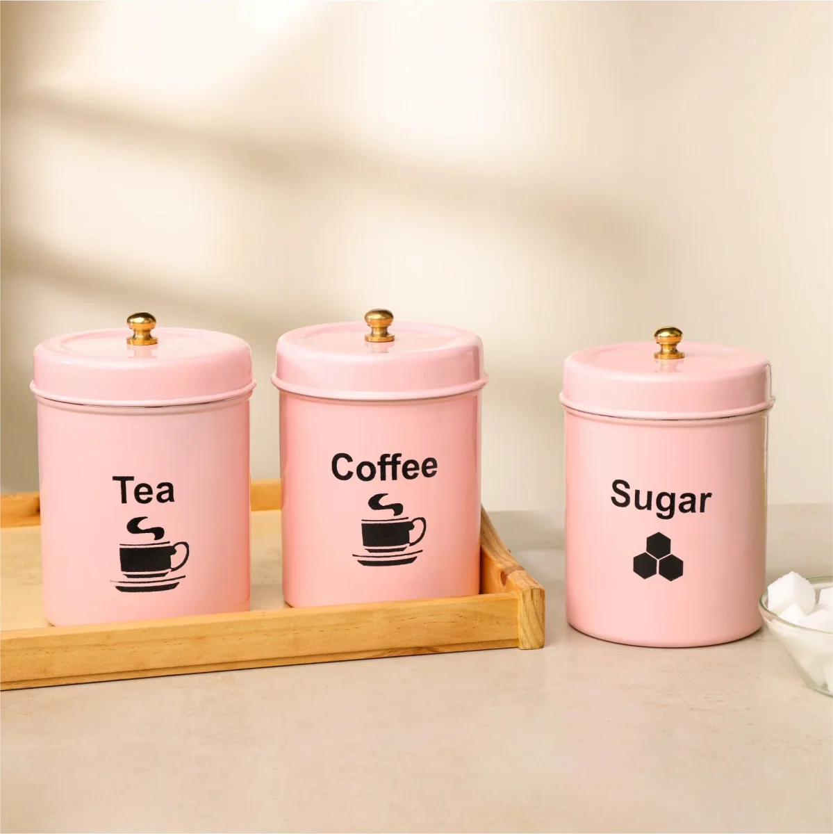 Dudki Quoted Round Canister set of 3 - Image 5