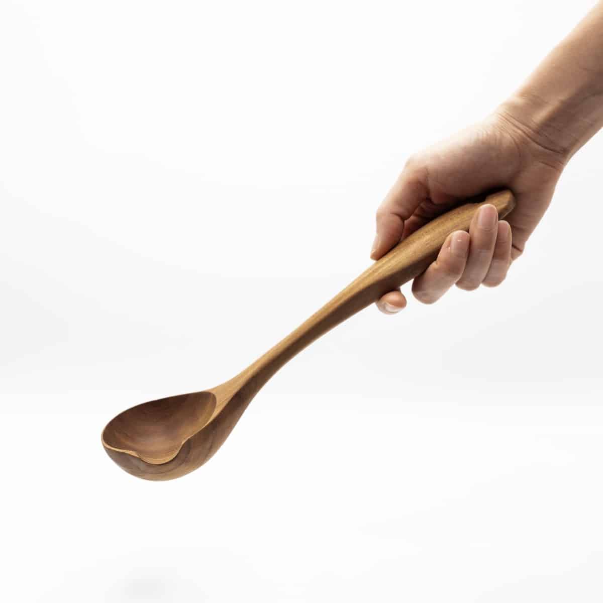 Teak Duck’s Tail Ladle - Image 4
