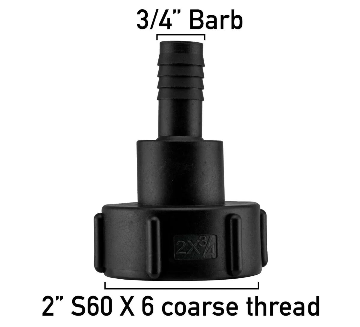 1M Kit IBC Tank Fuel Delivery Kit Fitting R6 Hose Nozzle Oil Water Diesel Adblu - Image 6